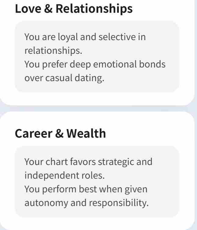 Love & Career Insights